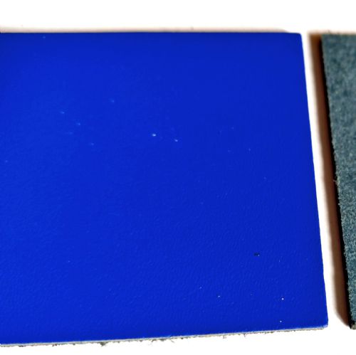 Leather Squares - 60mm x 60mm - Various Colours (Royal Blue, 10)